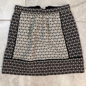 Jcrew Textured Block Print Mini Skirt